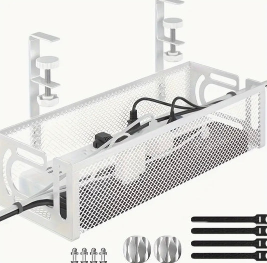 Cable Management Tray - Stainless Steel