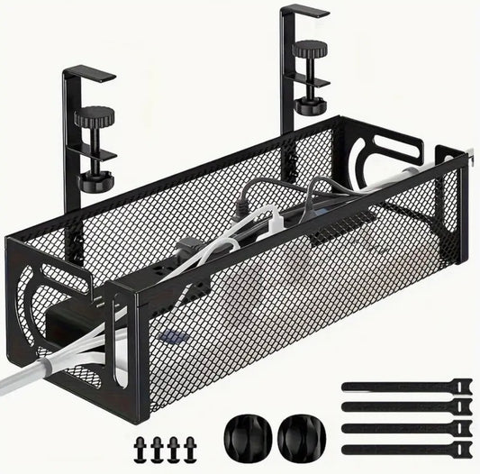 Cable Management Tray - Stainless Steel