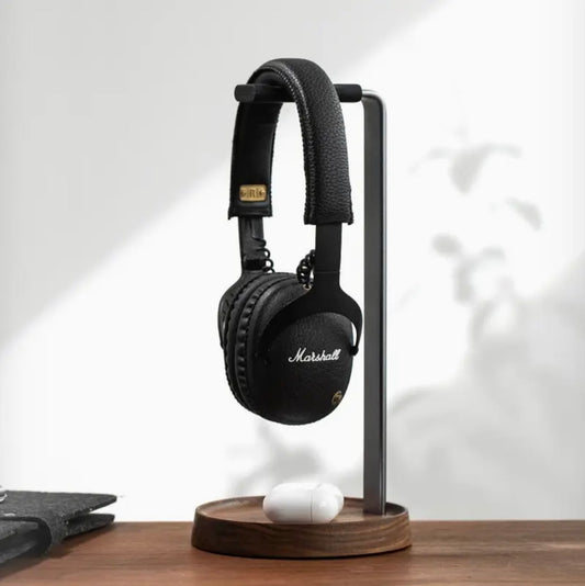Headphone Stand - Black Walnut