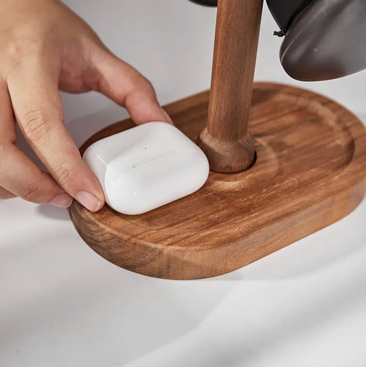 Headphone Stand - Walnut