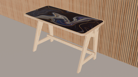 Ply-Slot Resin-Marble Fusion